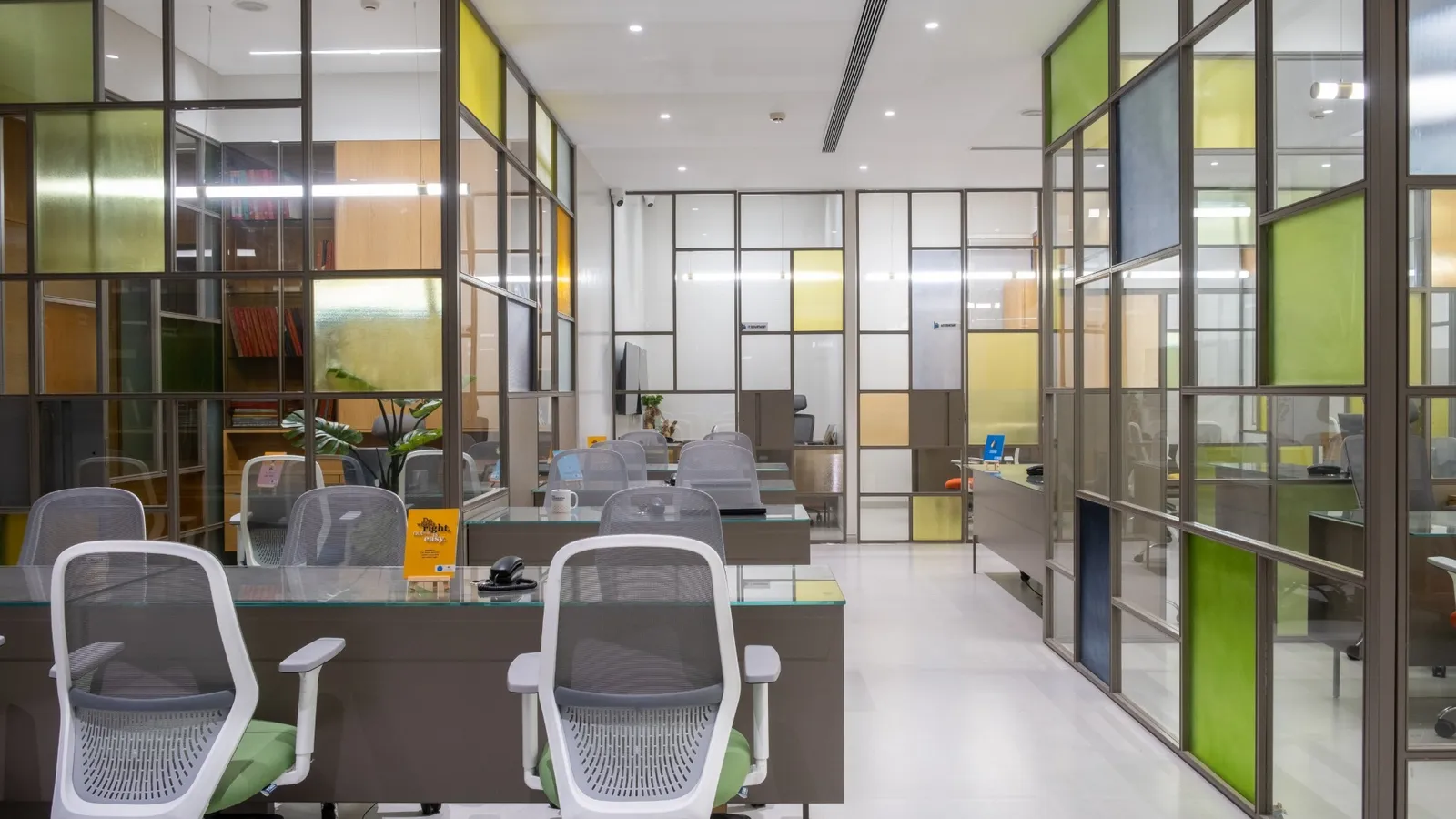 Gurukrupaa glass partitions