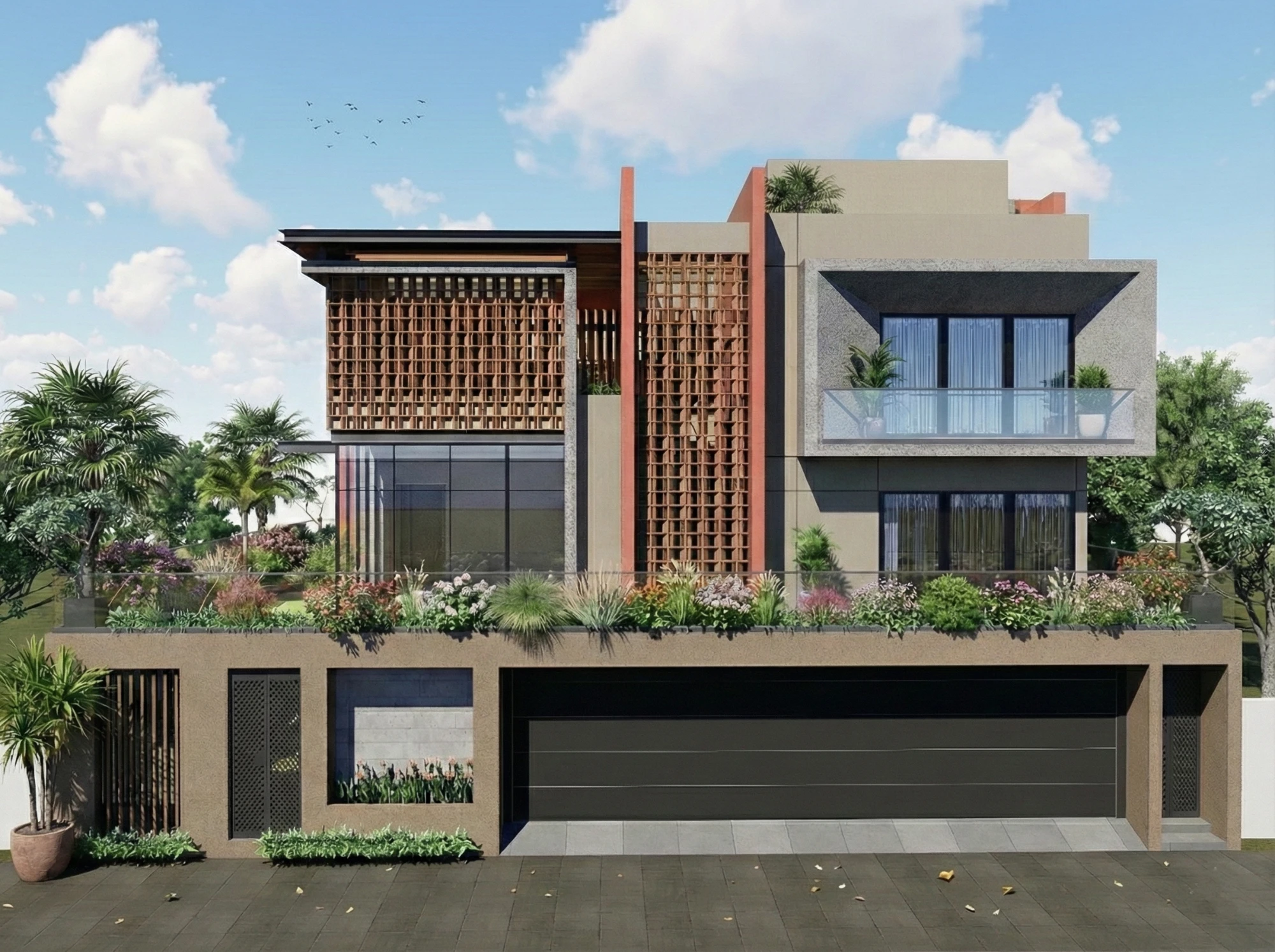 Jālikā, street elevation