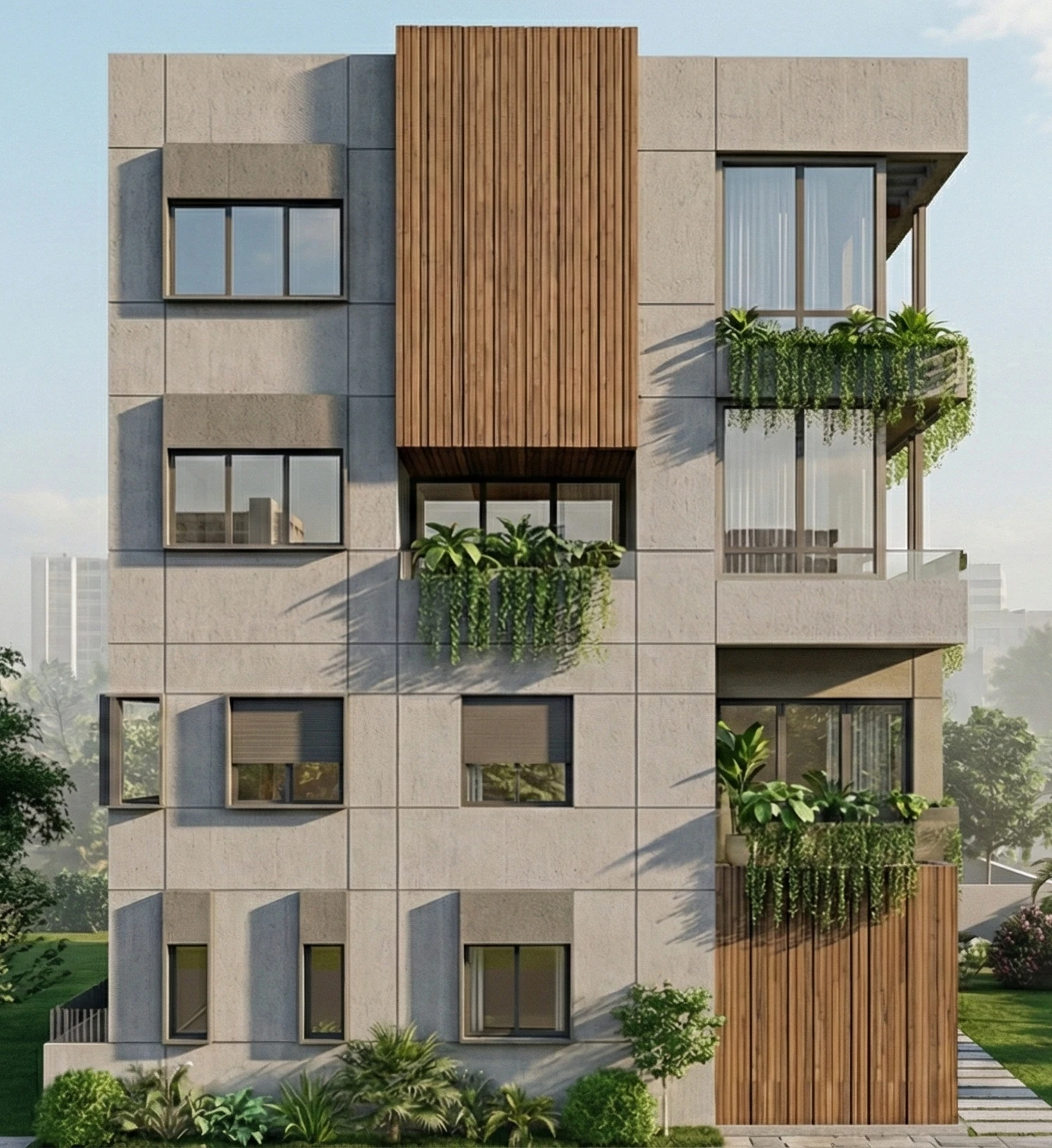Vallabh Nivas, street view by day