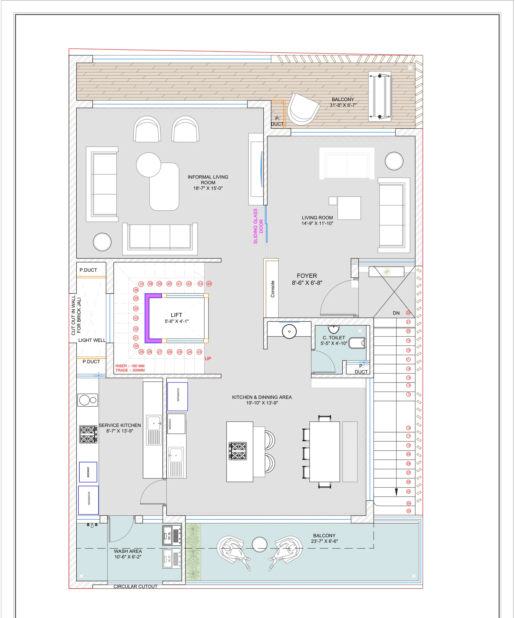 Vritta first floor plan