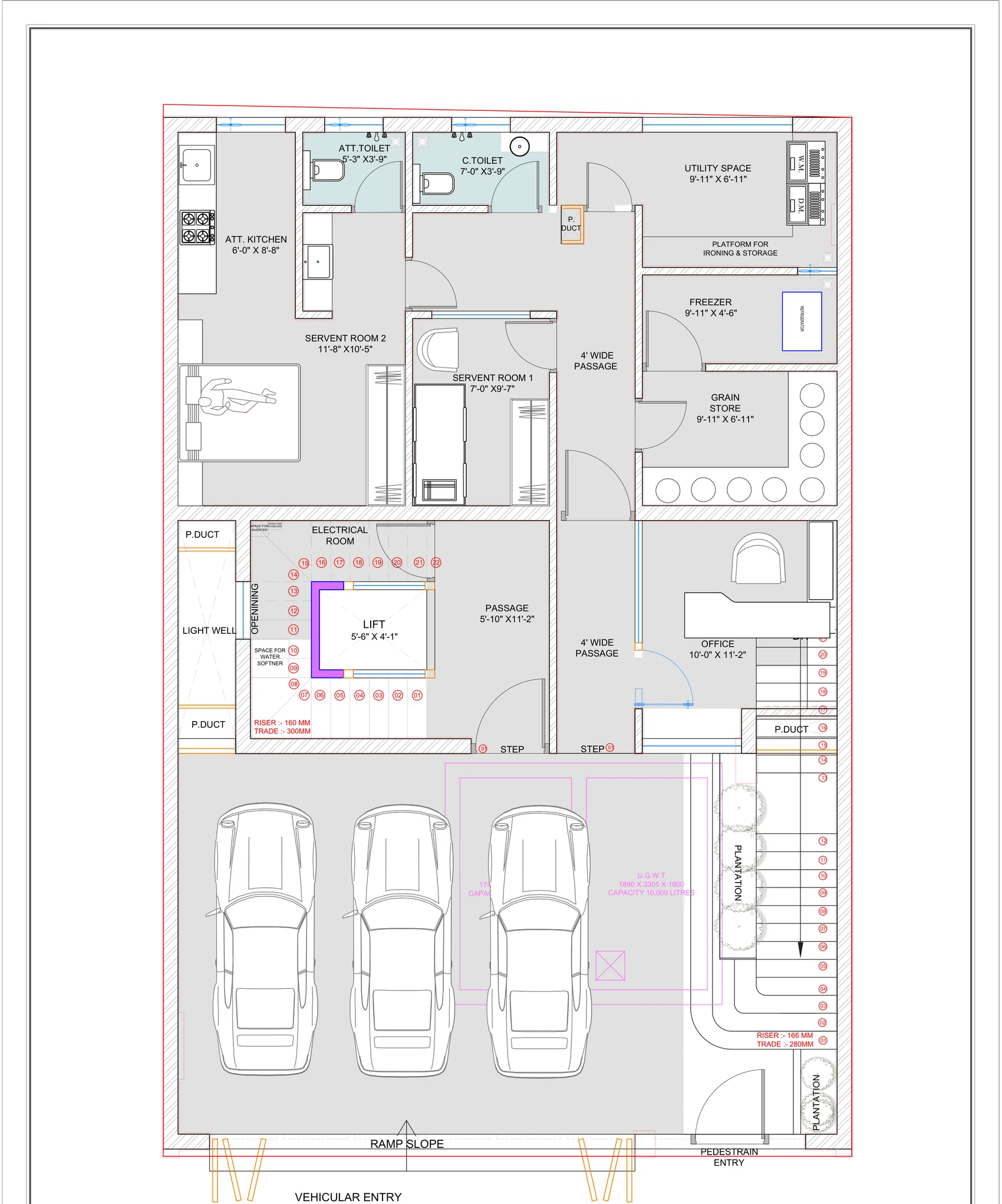 Vritta ground floor plan